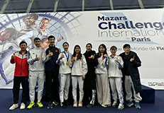 2024年(nián)巴黎花(huā)劍世界杯陳情緣奪冠